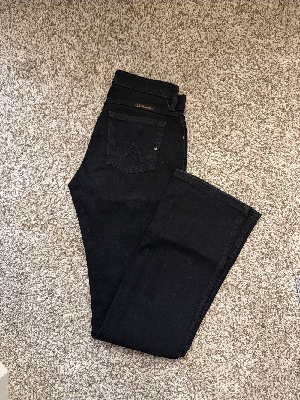 Wrangler Women's Black Boot-Cut Jeans
